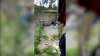 Heridos a pedradas dos policías en el poblado de O Vao tras un enfado por un control