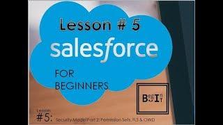 Salesforce For Beginners 2023 - 5. Security Model Part 2: Permission Sets, FLS & OWD