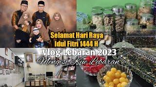 Menata Kue Lebaran Di Meja...‼️ Vlog Lebaran Idul Fitri 2023... #DIRAHUSNAFAMILY