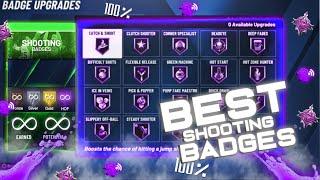 HOW TO GET BADGES FAST IN NBA 2K22! BEST SHOOTING BADGE METHOD IN NBA 2K22! 3+ BADGES PER GAME 2K22!