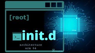 init.d script execution file for arm 64