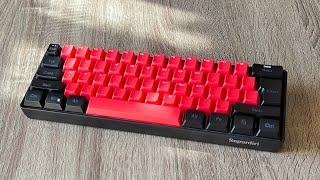 Snpurdiri V800 60% Wired Gaming Keyboard: Unboxing and Showcase