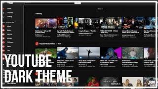 How To Activate The YouTube DARK THEME - YouTube Tutorial