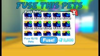 what if u fuse 12 rainbow agonys in Pet Simulator X ....