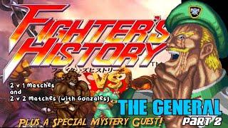 Kaiser Knuckle (1994) | Fighters History VS The General! 2v1 & 2v2 | Part 2