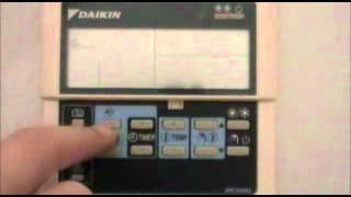 Daikin ASHP controller - 1st video - Heating