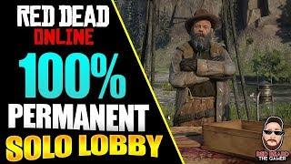 100% PERMANENT *SOLO* Lobby (PRIVATE SESSION) in Red Dead Online