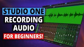 Studio One | Audio Recording Basics (Recording 101)