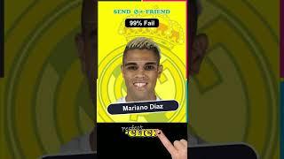 Real Madrid & Mariano Diaz catch him if you can #marianodiaz  #perfectclick #shorts