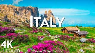 Spring Italy 4K Ultra HD - Beautiful Spring, Scenic Relaxation Film With Piano Relaxing Music