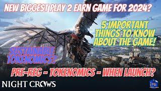 2024 BIGGEST PLAY TO EARN MMORPG ON MOBILE PHONE - NIGHTCROW BETTER THAN MIR4 - SUPER GANDA NG GAME!