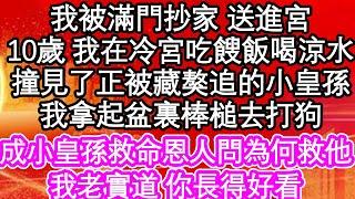 5歲我被滿門抄家 送進宮，10歲時 我在冷宮吃餿飯喝涼水，撞見了正被藏獒追的小皇孫，我拿起盆裏棒槌去打狗，成小皇孫救命恩人 他問為何救他，我老實道 你長得好看| #為人處世#生活經驗#情感故事#養老