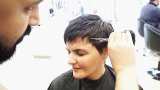 EXTREMELY SHORT PIXIE CUT - WOMEN HAIRCUT IN 2023