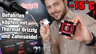 Gefahrlos köpfen mit Thermal Grizzly & Zahnseide!  AMD RYZEN 8700G APU Delid Tool [How-To-Tutorial]