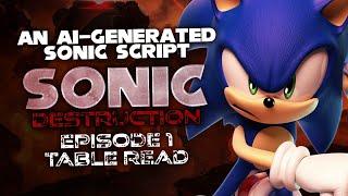 Sonic Destruction - Ep. 1 (AI-Generated Sonic Script)