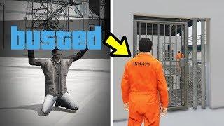 GTA 5 - What Happens if You Get BUSTED in the Prison?