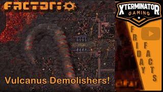 Factorio Friday Facts #429: VULCANUS DEMOLISHER ENEMIES!