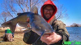 This is EASY! How to LOCATE and CATCH Channel Catfish | Bank Fishing for Catfish