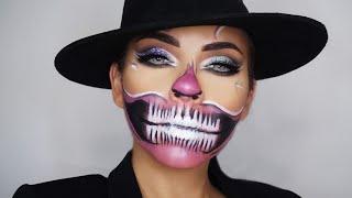 Sexy Halloween Skull Makeup Tutorial | Tina Kosnik