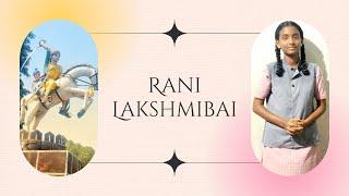 Rani Lakshmi Bai | Speech by M. Rithika | Government Higher Secondary School K.Vellakulam