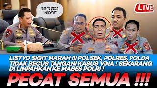 Live LISTYO SIGIT GERAM‼️PECAT  POLSEK POLRES POLDA CIREBON TIDAK BECUS URUSIN KASUS VINA