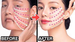 10minsAmazing Japanese Ear Massage to Lift Up Laugh Lines, Eye Bags, Jawline, Sagging face