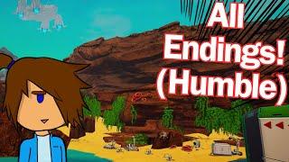 I Unlocked All Endings for Humble! - Planet Crafter (Planet: Humble)