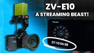 Ultimate ZV E10 Streaming Challenge + Best Settings Revealed