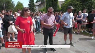 Vratimov ► Vernisáž OPEN AIR galerie │ #Beskydy.TV