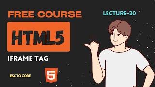 20: iFrame tag in HTML | Embed a Map, YouTube Video or Website | HTML Tutorial for Beginners