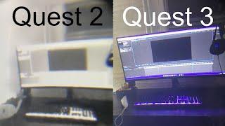 Quest 3 vs Quest 2's Passthrough