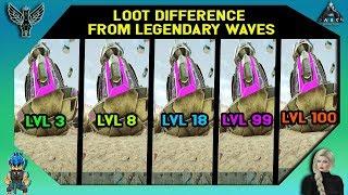 ARK EXTINCTION: Loot Difference From Legendary Waves!