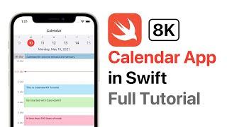 Create iOS Calendar app in Swift with CalendarKit (Full Tutorial)