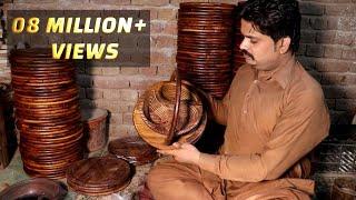 Epic Folding Dry Fruit Basket Making Process | Wooden Spring Basket