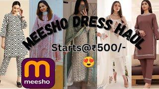 Latest meesho haul/starts@500/-അടിപൊളി party wear ഡ്രെസ്സുകൾ affordable വിലക്ക് /Malayalam# 