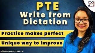 Write from dictation tips and tricks | Practice | Best PTE