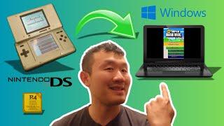 How To Download Nintendo Ds Games To R4 SDHC Gold Pro Card & Connect Video Capture Card To Laptop