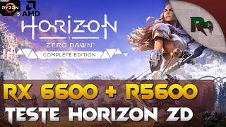 Ryzen 5 5600 + RX 6600 - Horizon Zero Dawn - 1080P