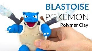 Blastoise Pokemon – Polymer Clay Tutorial