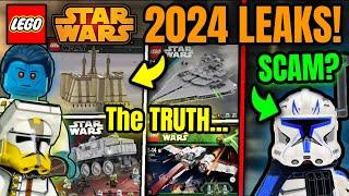 This Is SAD! 2024 LEGO Star Wars Summer Set LEAKS SCAM? (Captain Rex, Jedi Temple, Z-95, & More!)