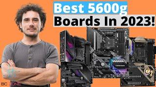 THE BEST MOTHERBOARDS FOR RYZEN 5 5600G! (TOP 3)