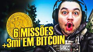 6 MISSÕES EM 1 RAID E MAIS 3 MILHÕES EM BITCOIN | Escape from Tarkov