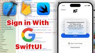 Sign in with Google Using Firebase SwiftUI (Xcode 2024)