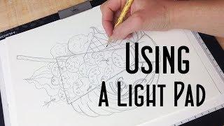 How to Use a Light Pad or Light Box + Huion Light Pad Demo and Review