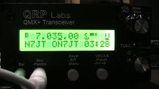 QRP-Labs QMX+ Transceiver First Contact