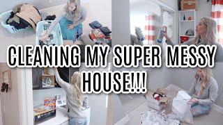  MAJOR DISASTER CLEAN WITH ME // CLEANING MOTIVATION // KATIE SARAH #cleanwithme