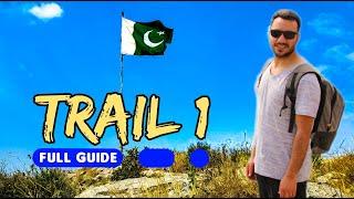 Hike at Trail 1 or  Navel Trail in Rain | The most Silence Trail in Margalla Hills Islamabad