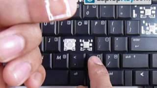 Individual Laptop Keyboard Keys HP Compaq Pavillion Fix Repair Installation Guide