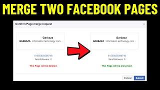 How To Merge Two Facebook Pages 2025! (UPDATED)