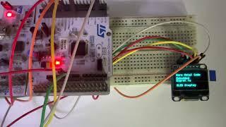 SSD1306 SPI Based OLED with STM32F4